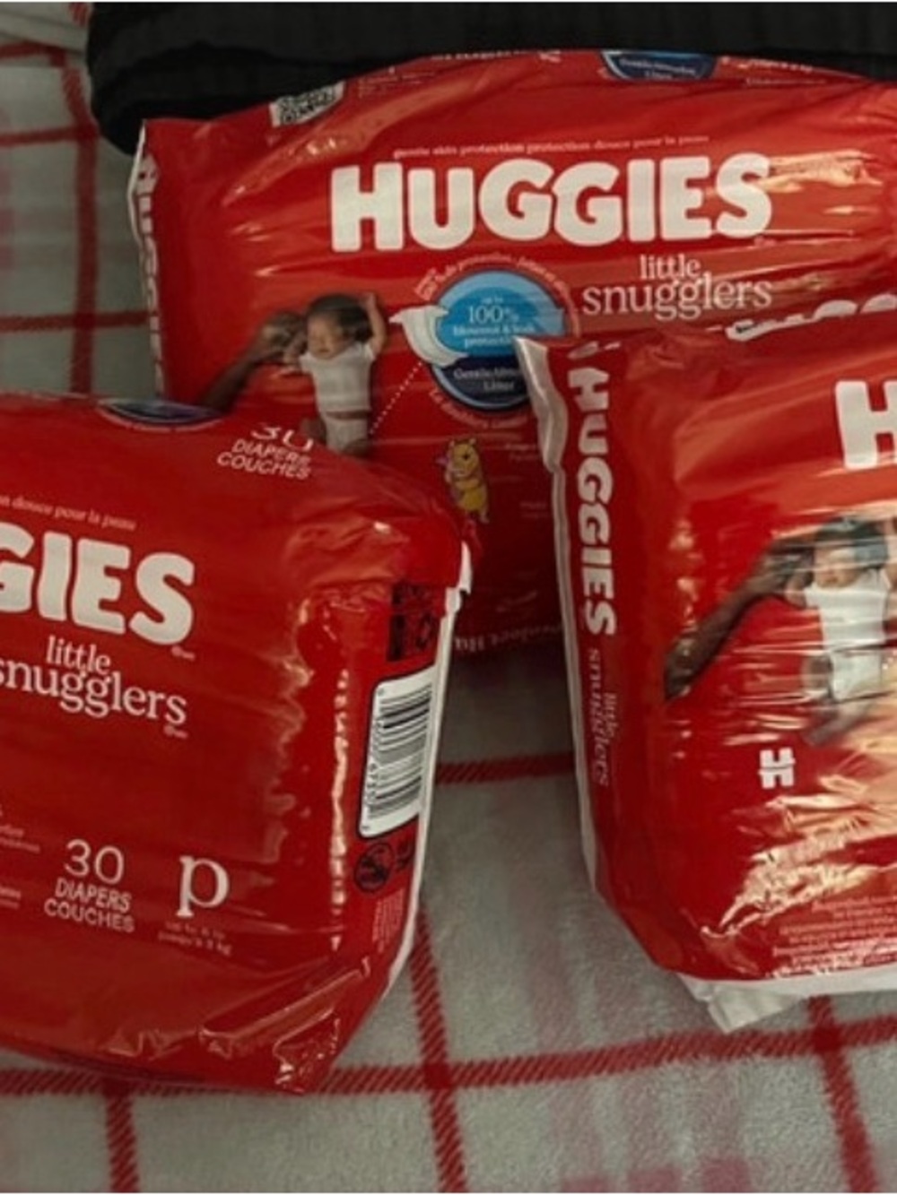 Huggies Little Snugglers Diapers - Red